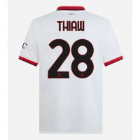 Fotballdrakt Herre AC Milan Malick Thiaw #28 Bortedrakt 2024-25 Kortermet